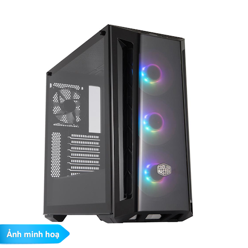 Thùng máy/ Case Cooler Master MasterBox 520 ARGB - Đen (Black) (MB520-KGNN-S01)