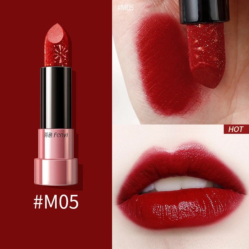 Moisturizing Matte Lipstick for Hydrated Lips. Achieve intense, long-lasting color with a smooth, matte finish and deep 
