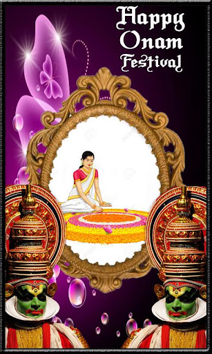 Onam Photo Frames Greetings