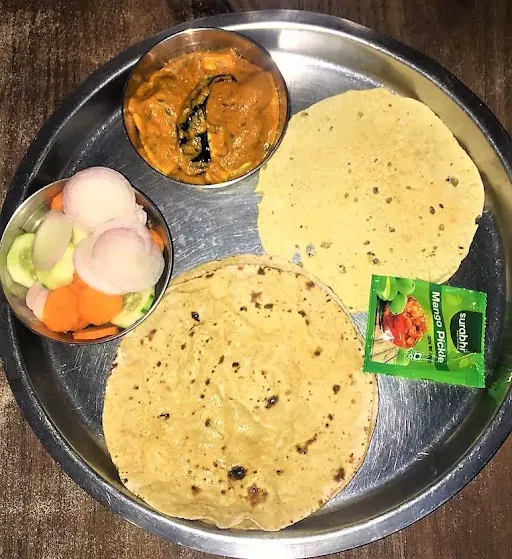 Shak Roti Thali