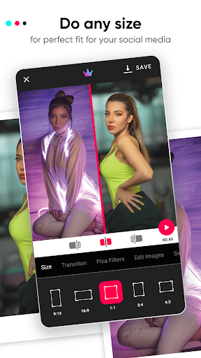 Screenshot Before/After Collage maker