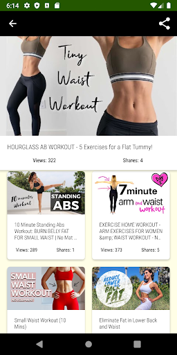 Small Waist Workout (10 Mins) 