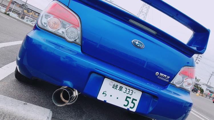インプレッサ WRXのマフラー交換・サムライパワー・砲弾マフラー インプレッサ WRXのマフラー交換・サムライパワー・砲弾マフラー