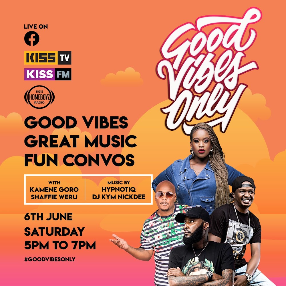 Kamene and Shaffie to entertain fans with 'good vibes' live