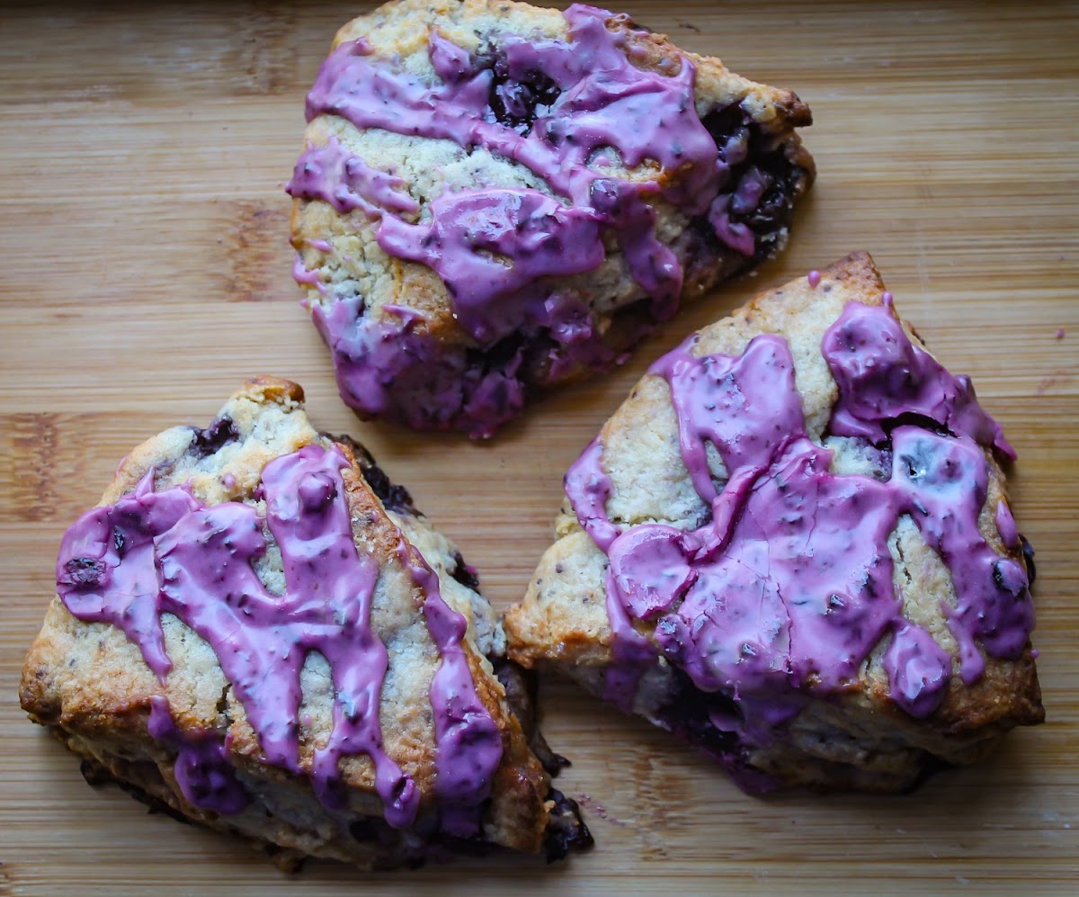 Blueberry scones