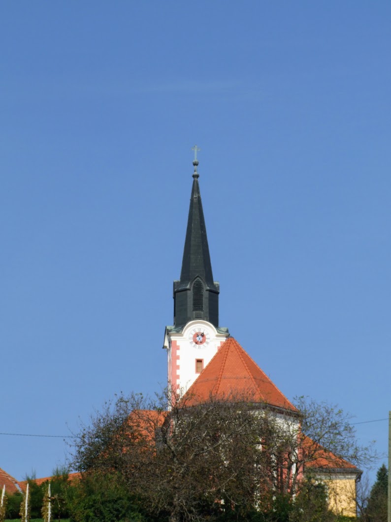 Maribor, Malečnik - Cerkev sv. Marije na Gorci (Szűz Mária templom a Gorca-dombon, 349 m)