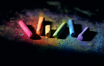 Colored chalk small promo image