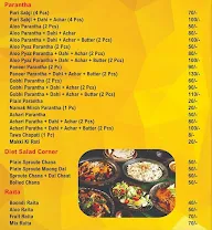 Bengali Fast Food menu 2