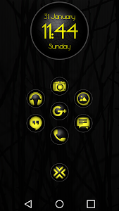 Snap Yellow - Icon Pack screenshot 0