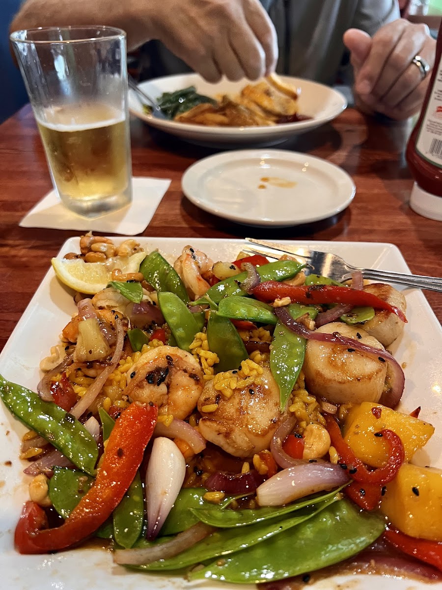 Seafood Rainforest at Sharkey's on the Pier