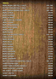 Garam Masala menu 8