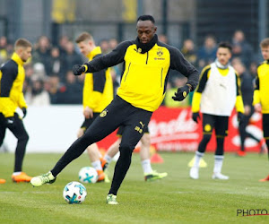 ? Iedereen heeft het gezien! Sprintkoning Usain Bolt traint mee bij Borussia Dortmund en pakt zelfs uit met een 'panna'