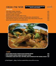 Wok Art - Asian Kitchen menu 1