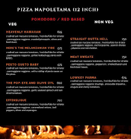 On The Woods - Artisans De Napoletana menu 6