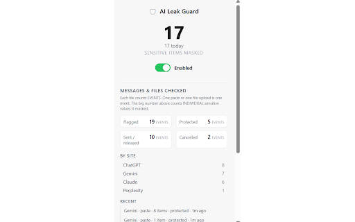 AI Leak Guard screenshot 4