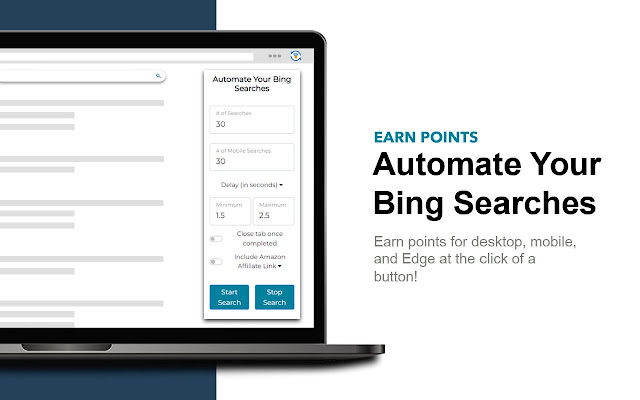 Microsoft Bing Search with Rewards