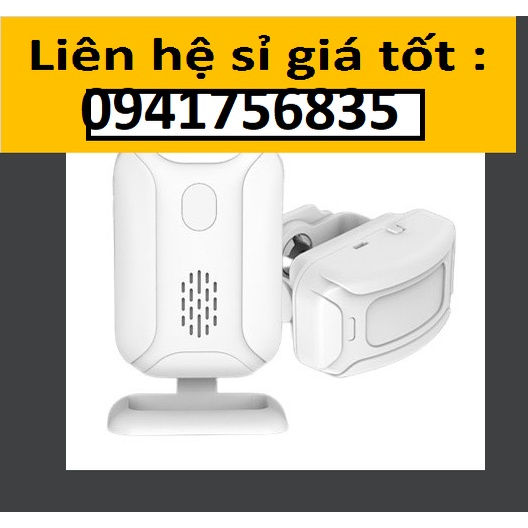 Chuông Báo Có Khách, Đầu Báo Hồng Ngoại Không Dây Cacazi Ks - Sf20R