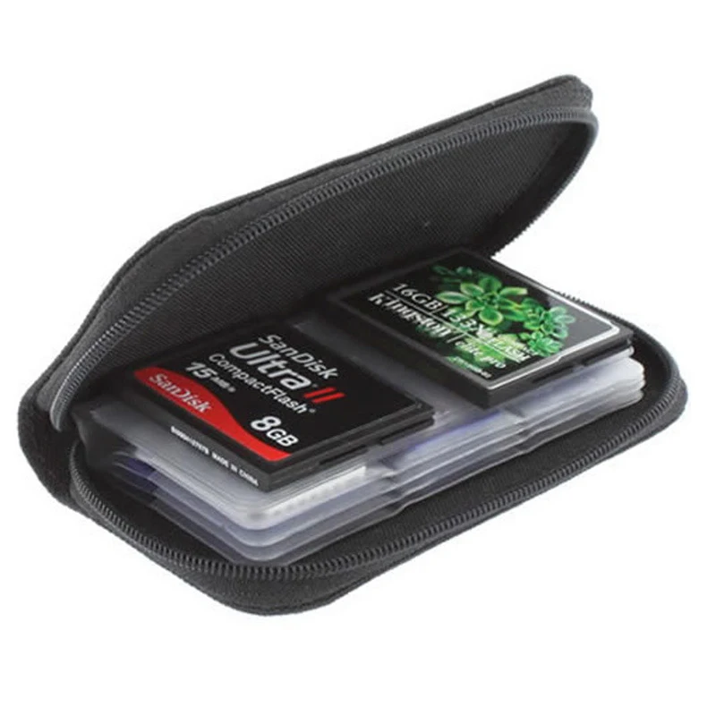 Title 5, Schwarzes Speicherkarten Etui, Kartenhalter Wal...
