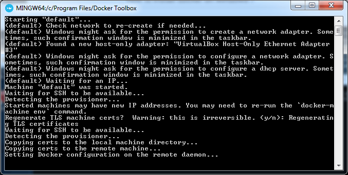 Install the Docker in the Windows Operating System