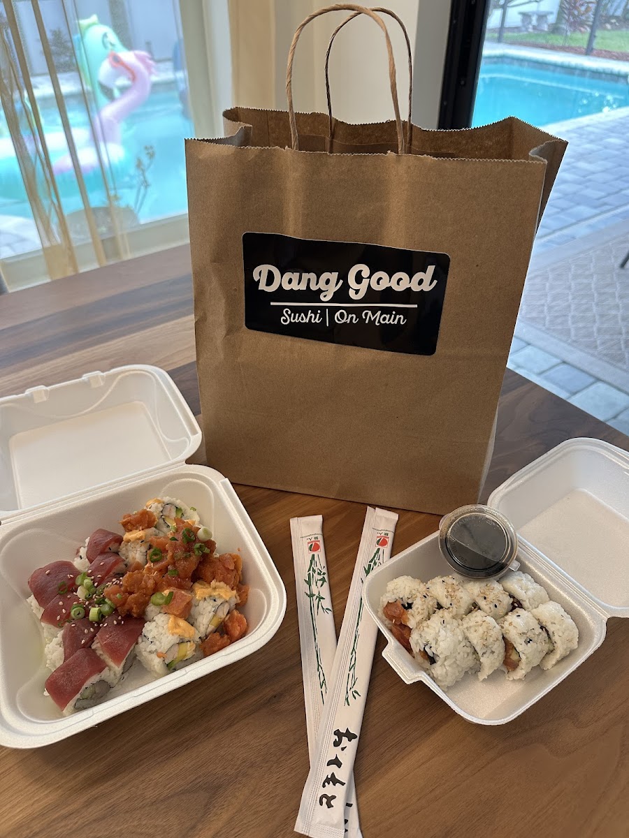 Gluten-Free at Dang Good Sushi