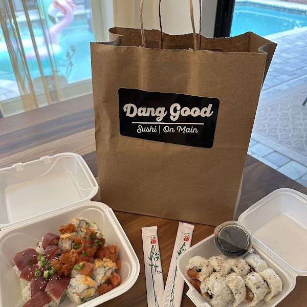 Gluten-Free at Dang Good Sushi