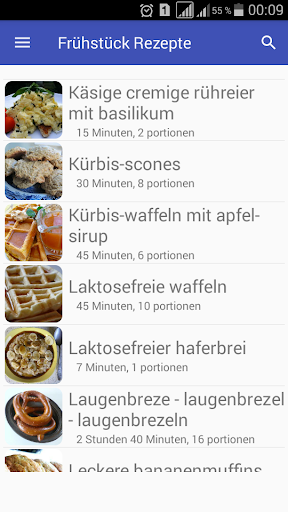 Frühstück rezepte app kostenlos offline