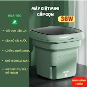 Máy Giặt Mini Tự Động Máy Giặt Tất Mini Vắt Khô Khử Khuẩn Bằng Ánh Sáng Xanh Đèn Rọi Ray Asaki