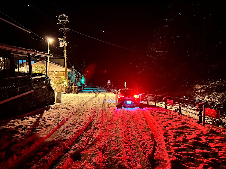カローラスポーツの雪予報☃️に関するカスタム事例の投稿画像3枚目