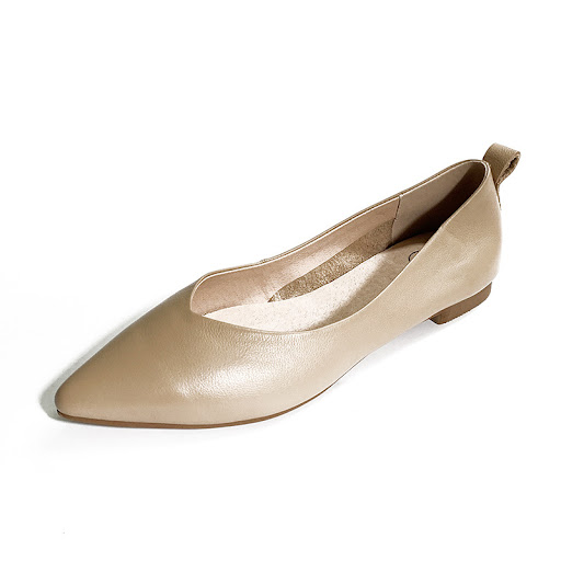 Title 4, Ladies spring pointed flat shoes for comfort an...