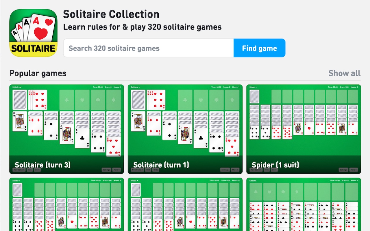 Solitaire Collection with Rules (320 Games) Preview image 4