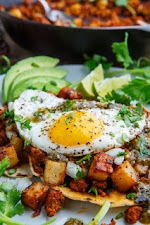 Chorizo and Potato Tostadas with Fried Eggs was pinched from <a href="https://www.closetcooking.com/chorizo-and-potato-tostadas-with-fried/" target="_blank" rel="noopener">www.closetcooking.com.</a>