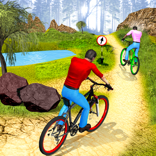 downhill cycle race