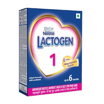 Nestle Lactogen 1 Infant Formula Powder - Up To 6 Months, Stage 1 - 400 g