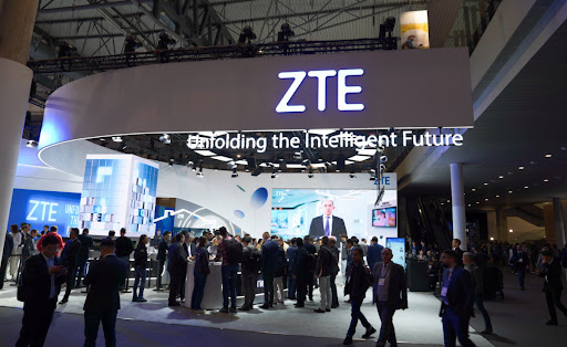 ZTE Booth at MWC24.