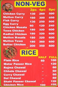 Punjabi Dhaba menu 2