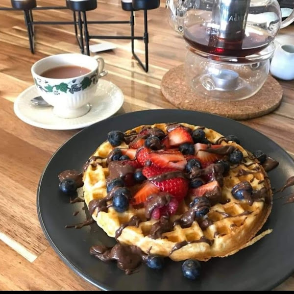 Gluten-Free Waffles at Leaky teacup ltd