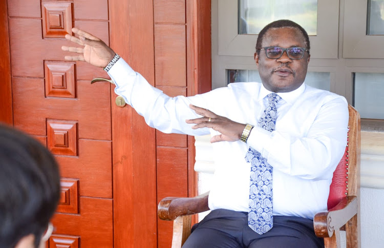 Governor Ken Lusaka.