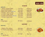 Lucknow Kabab menu 1