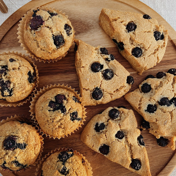 Gluten-Free Muffins at Alms + Fare: Wellness Bakery & Cafe