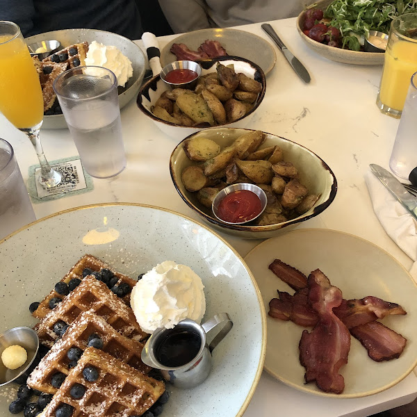 Gluten-Free Waffles at OEB Breakfast Co.