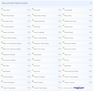Hotel Preeti Executive menu 5