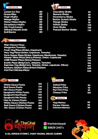 The Chai Chaupal menu 1