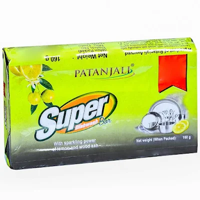 Patanjali Super Dish Wash Bar - 250 gm