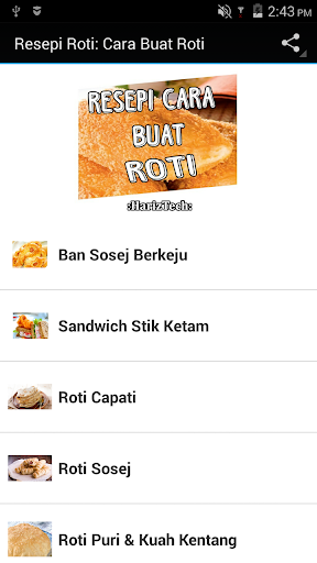 Resepi Roti: Cara Buat Roti