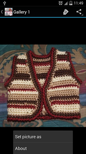 Crochet Pattern Baby Vests