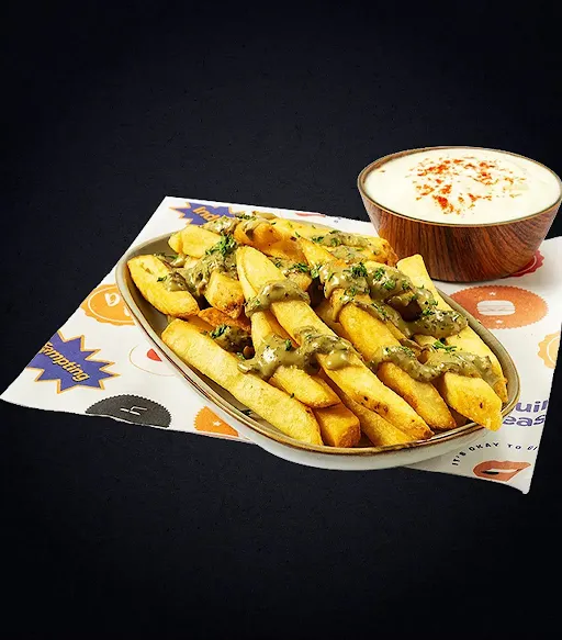 Chilli Lime Pesto Fries