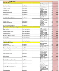 Merwans Cake Stop menu 6