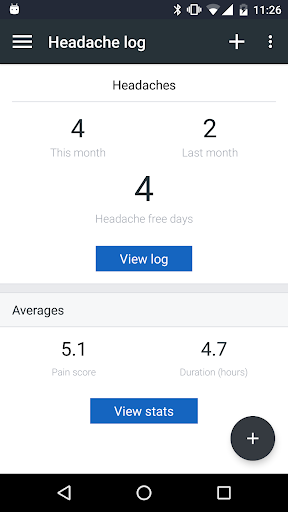 Headache Log