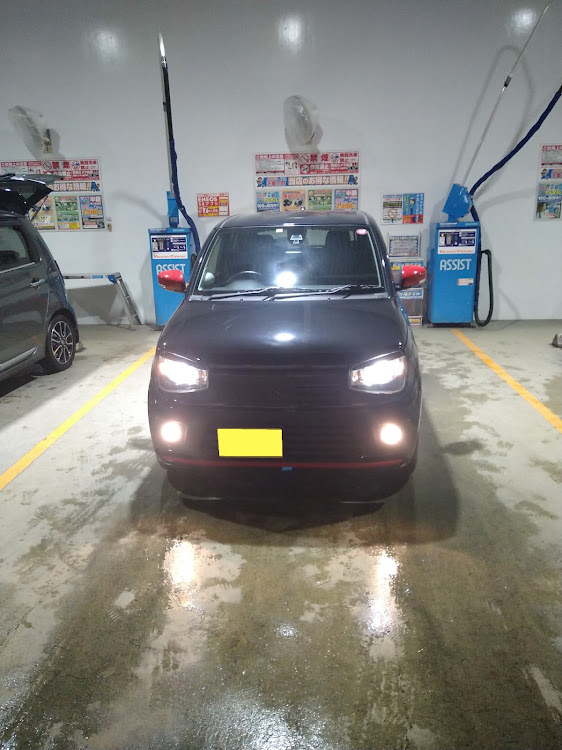 eKワゴンの新年早々津波・13年前にも東日本大震災・中度知的障害車好き・洗車親子3台分・母ＥＫワゴン妹Ｎ-ONE私アルトターボＲsに関するカスタム事例の投稿画像6枚目