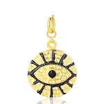 Black diamond sun eye coin